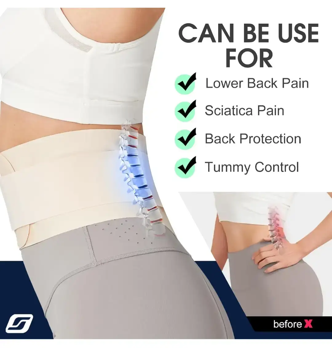 SolidFit Back Brace - Medium - photo 2