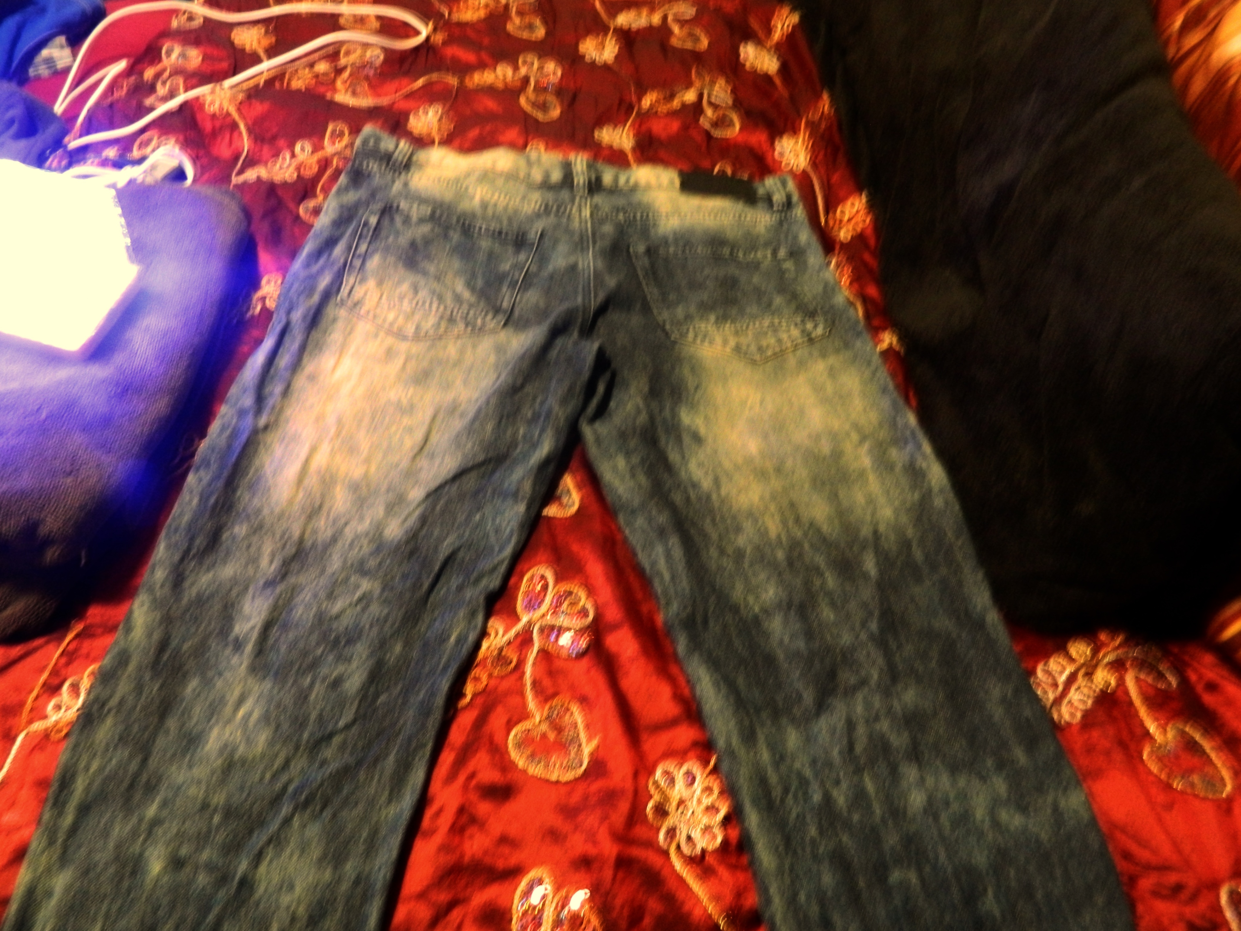 Southpole Mens Distressed ripped Vintage Slim Denim Jeans 30x30 - photo 2