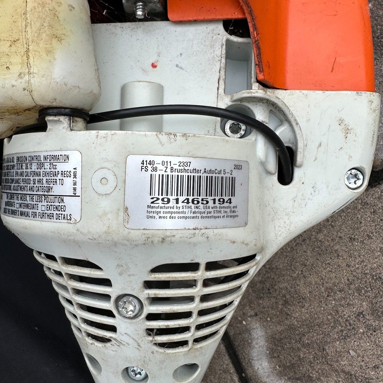 Stihl FS 38 Gas String Trimmer with AutoCut 5-2 Head - photo 3