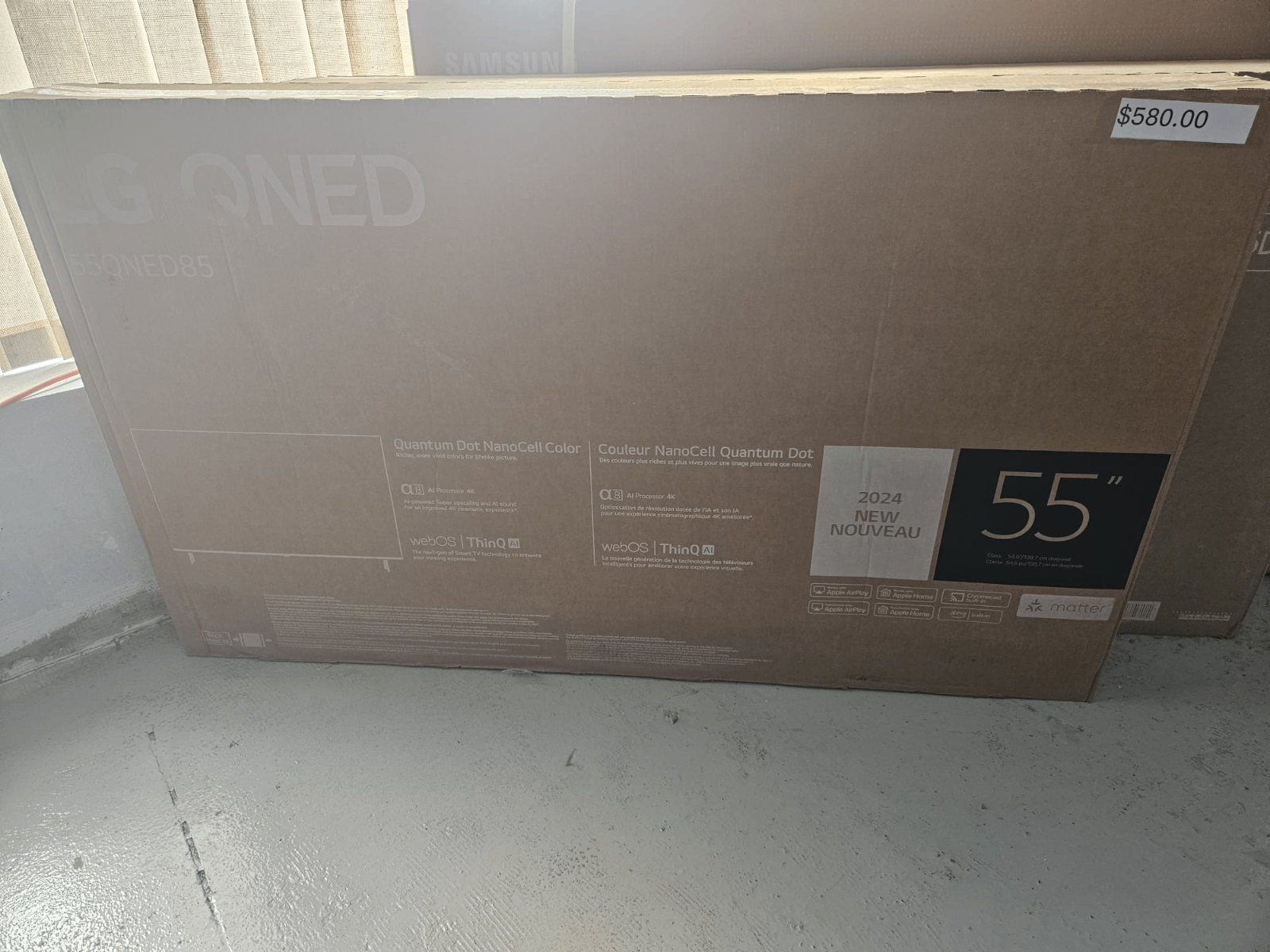 LG 55" QNED 4K Smart TV - photo 3