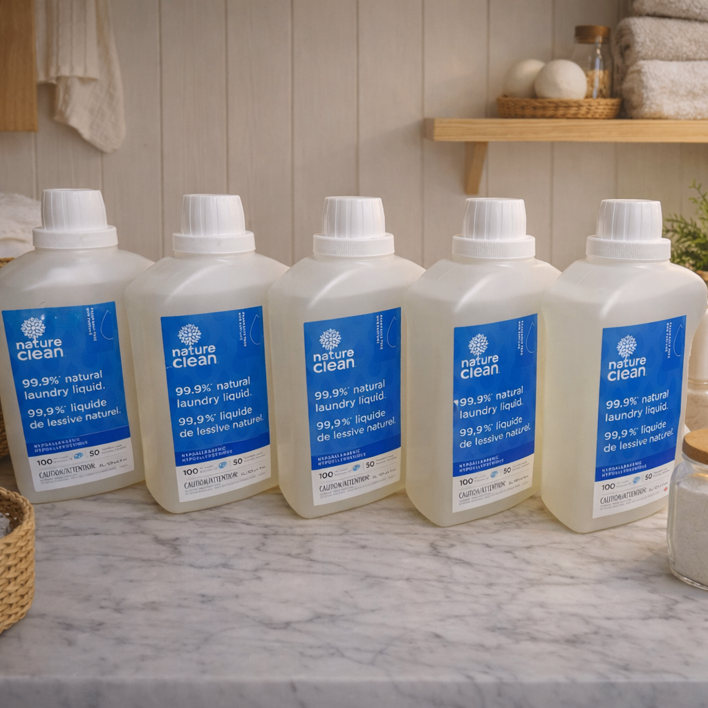 Store Price $17, Nature Clean CHEMICAL-FREE 3L Laundry Liquid