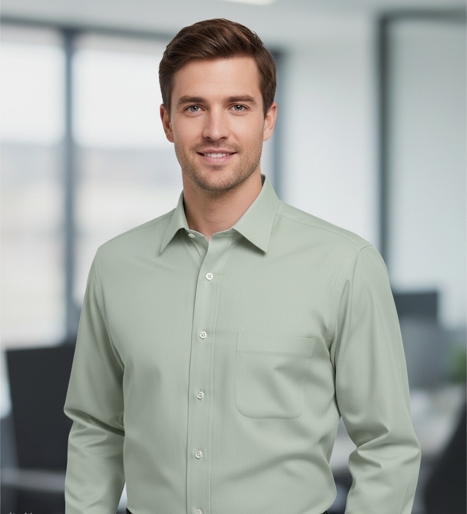 BRAND NEW PACKED MEN'S FORMAL LONG SLEEVE SHIRT (X-LARGE) - photo 2
