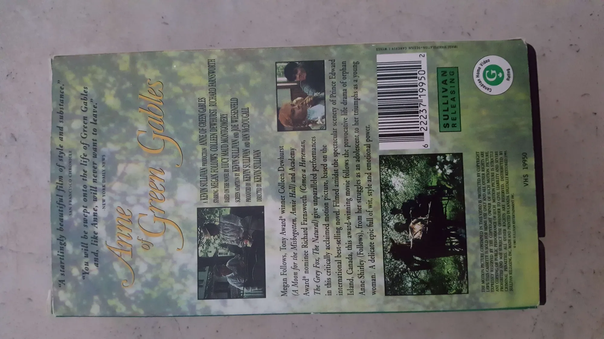 Anne of Green Gables Double VHS Set - photo 2