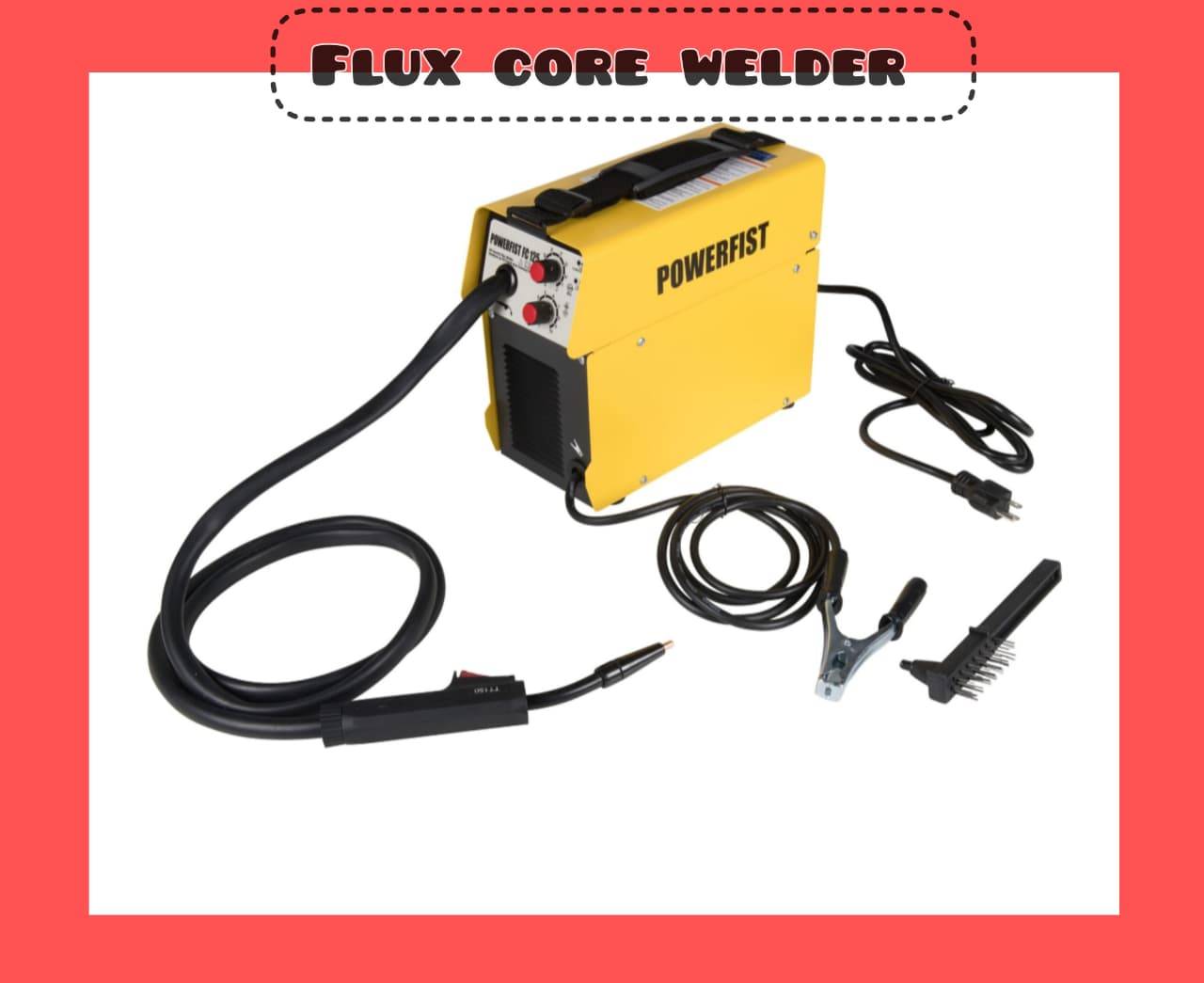 125A Inverter Flux-Core Welder