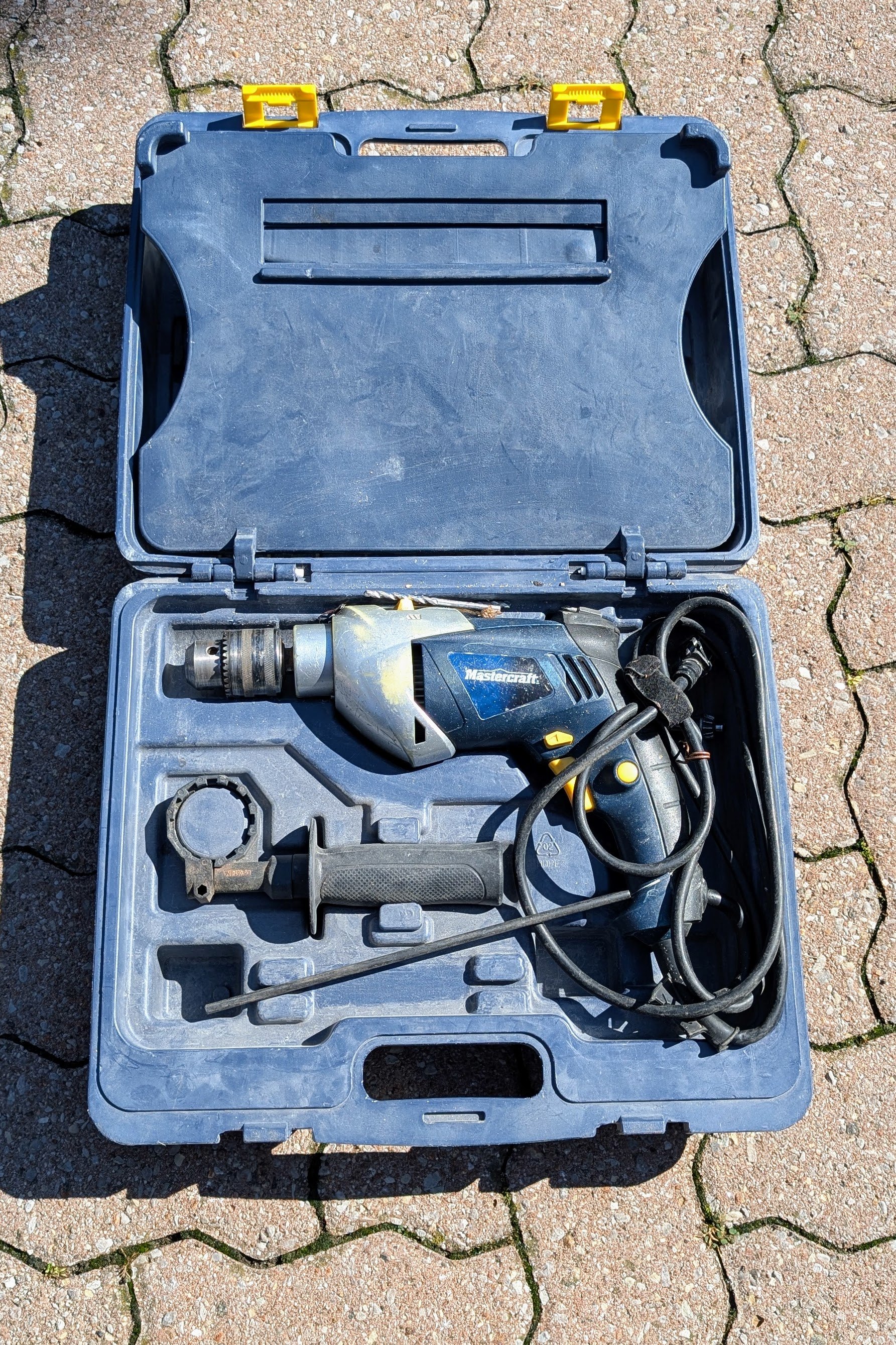 Mastercraft Corded Drill and Accessories Set