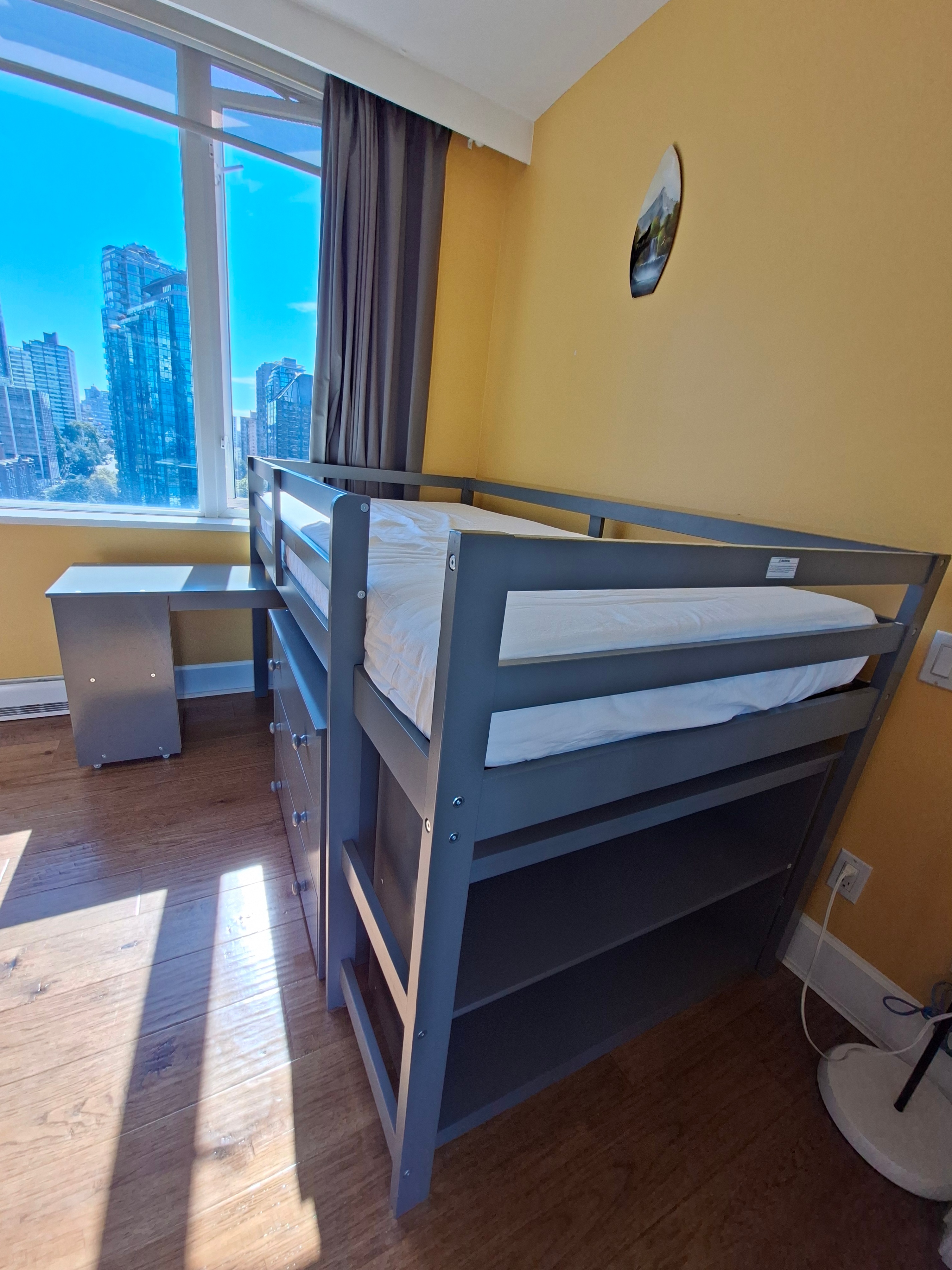 Kids MultiFunctional Loft Bed with Pulling Out Desk - photo 2