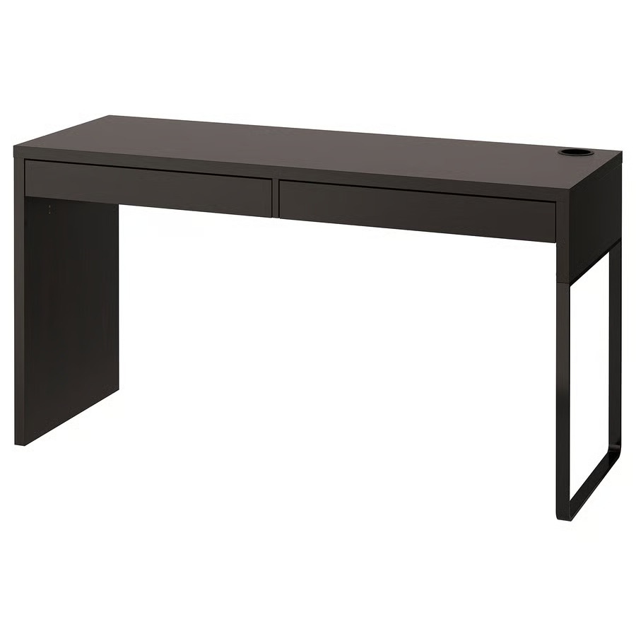 IKEA MICKE Desk w/ Cable Management (Black-Brown) – Moving Sale!