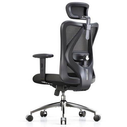 Black Ergonomic Mesh Office Chair - photo 4