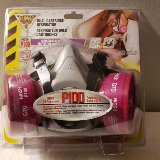 McCordick Workhorse Dual Cartridge Respirator P100