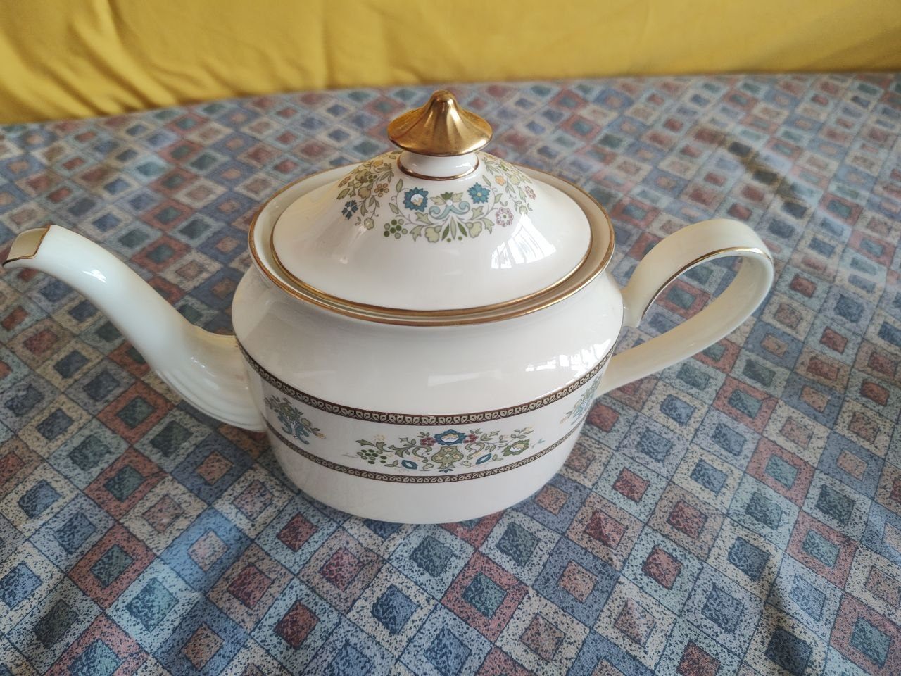 Vintage Minton Henley Fine Bone China Teapot with Lid – Made in