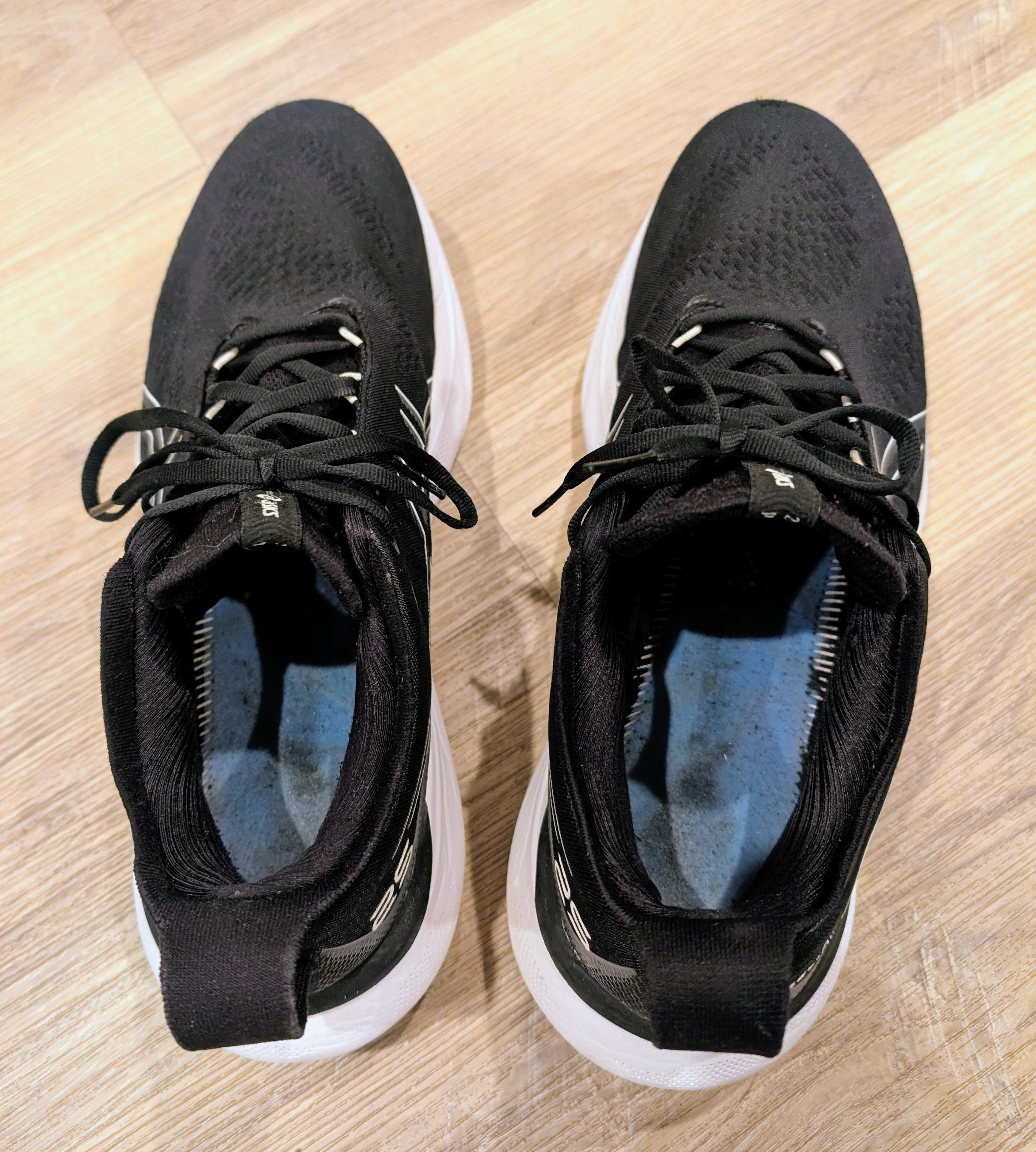 ASICS Gel-Nimbus 25 Black/White colorway. - photo 3
