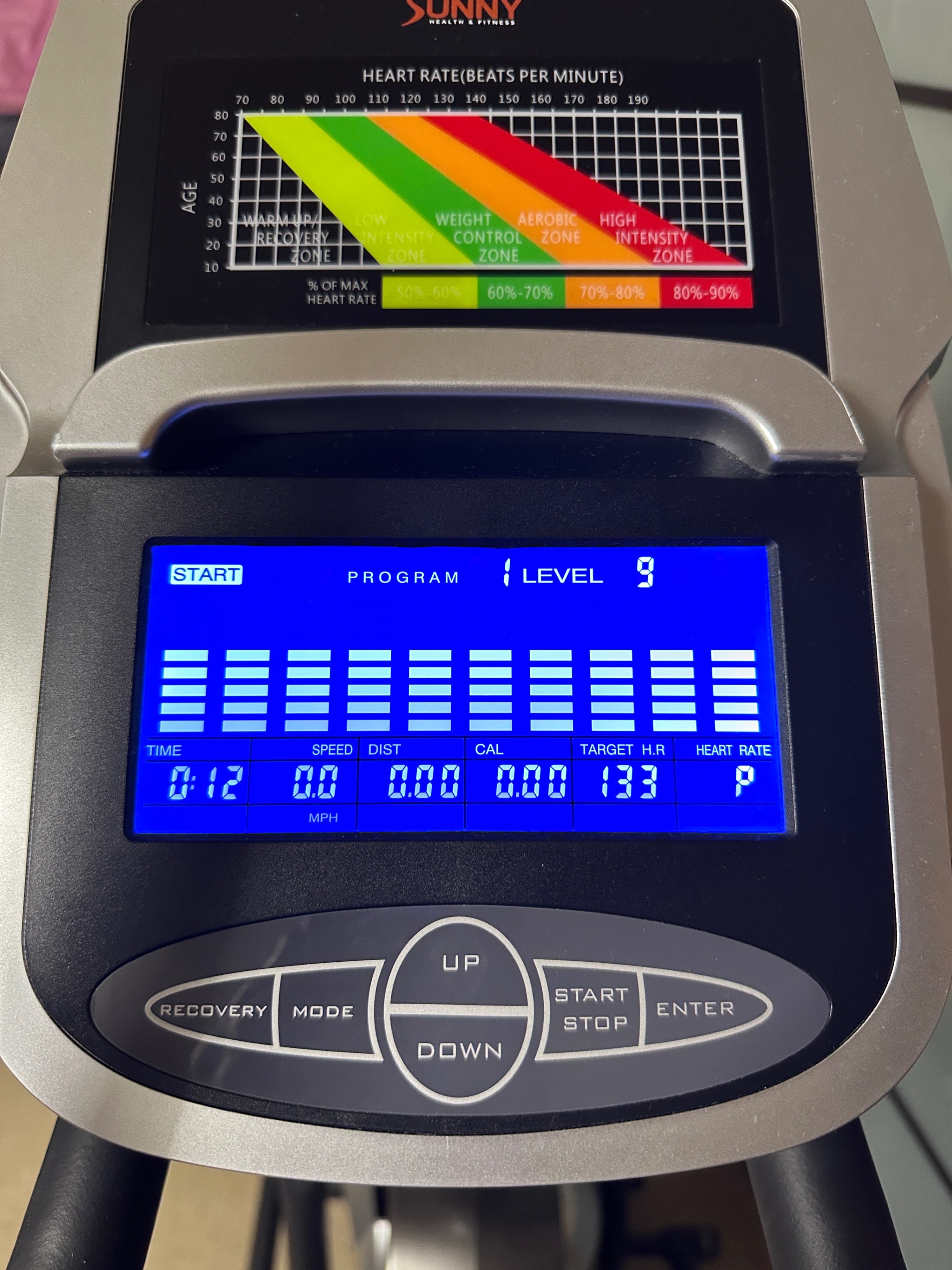 Sunny Health & Fitness Magnetic Elliptical Trainer - photo 4