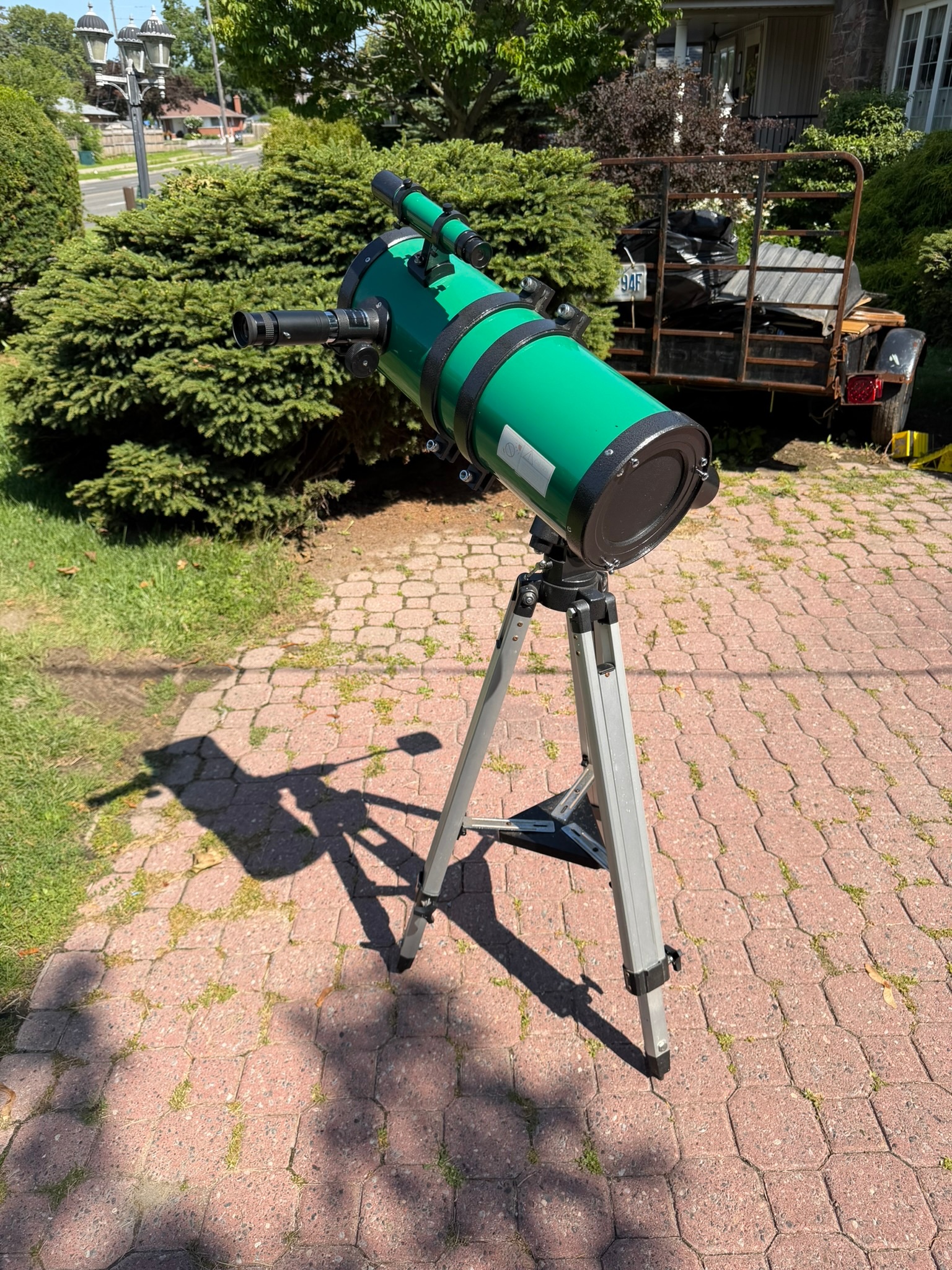 114mm Reflector Telescope with Tripod - photo 5