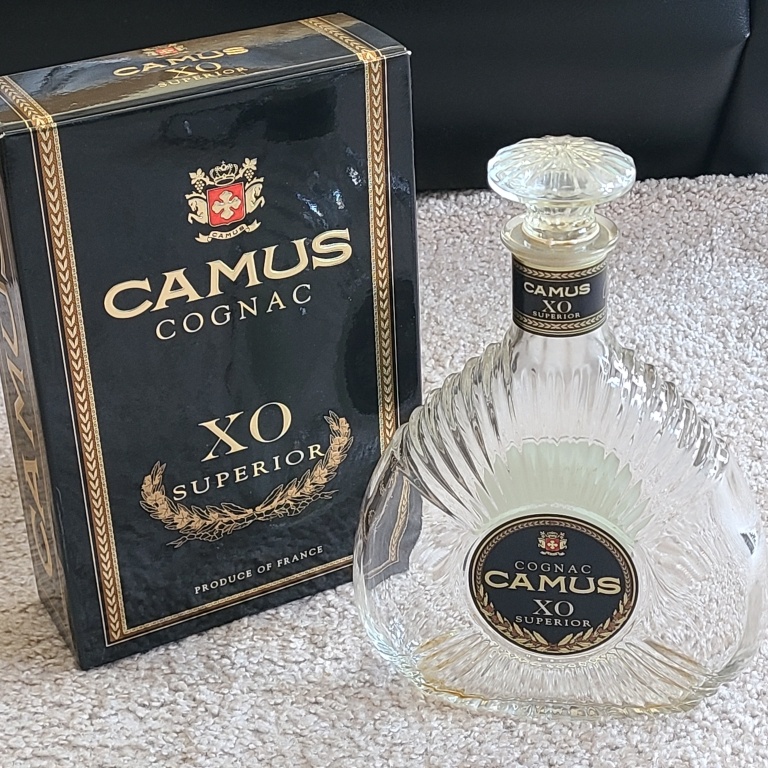 Camus Cognac XO Superior Empty Bottle