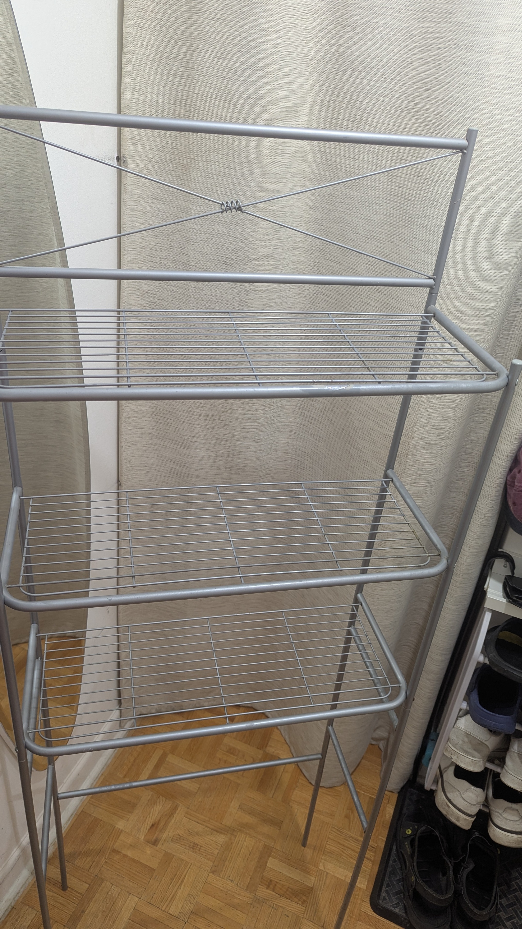 Stand Shelf Rack Storage Stand Bathroom Organizer Shelves Toilet - photo 2