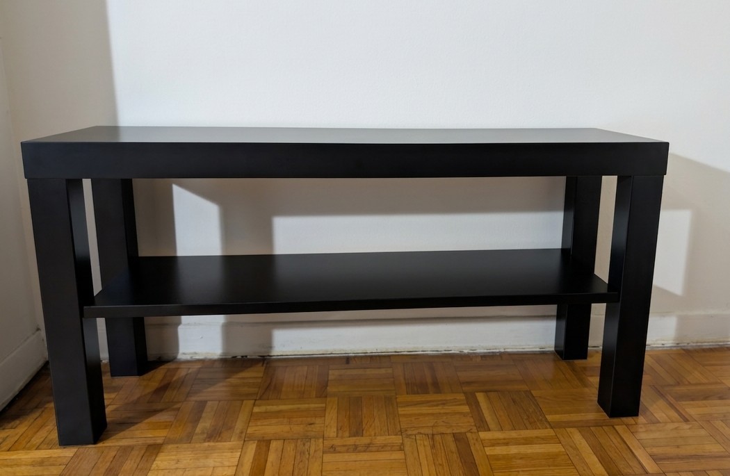 ‼️MOVING OUT SALE‼️ IKEA Black TV Stand / Bench with Shelf - photo 5