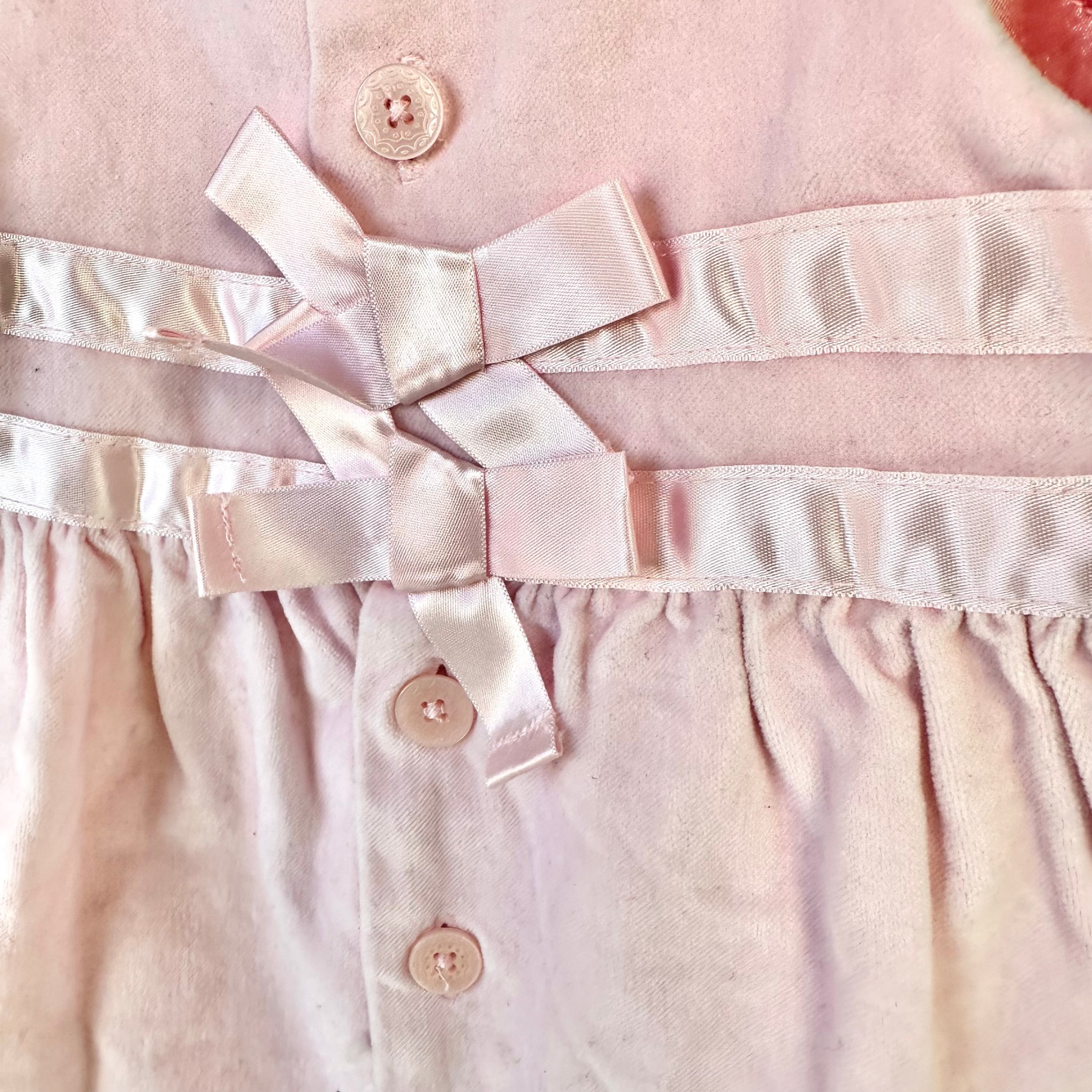 Baby Girl Velvet Dress - Baby Gap - 0-3 Months - photo 3