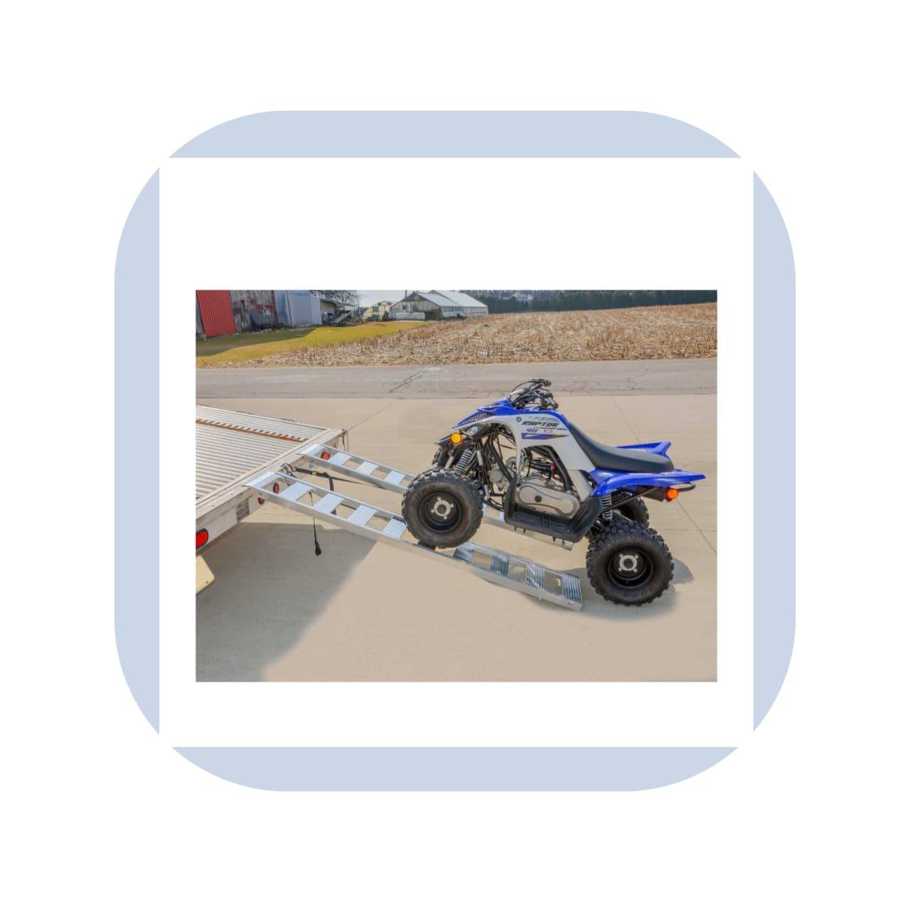 Aluminum Loading Ramps 1250 lb 77"x13" - photo 2