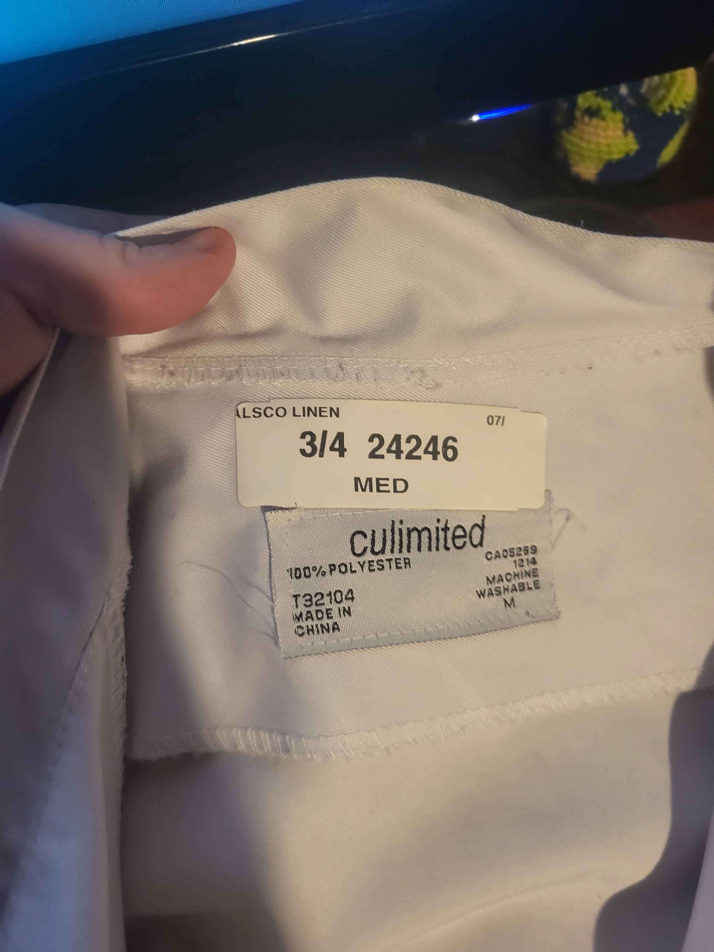 3/4 sleeve Chef white - photo 3