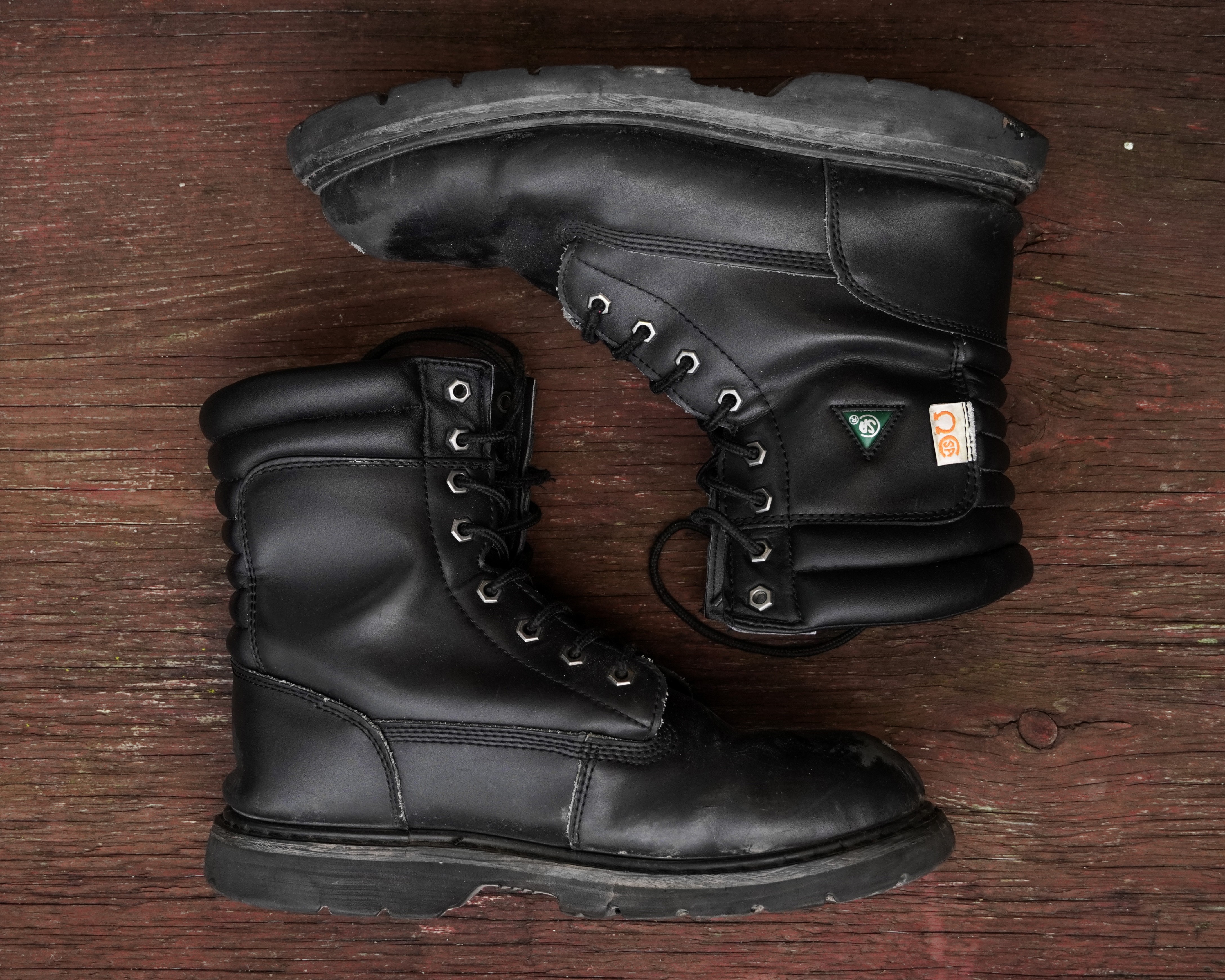 Black Tiger Safety Work Boots – CSA – Used – US 11 - photo 2