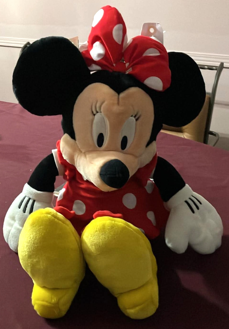 Walt Disney World Large Minnie Mouse Plush - 22 Inches