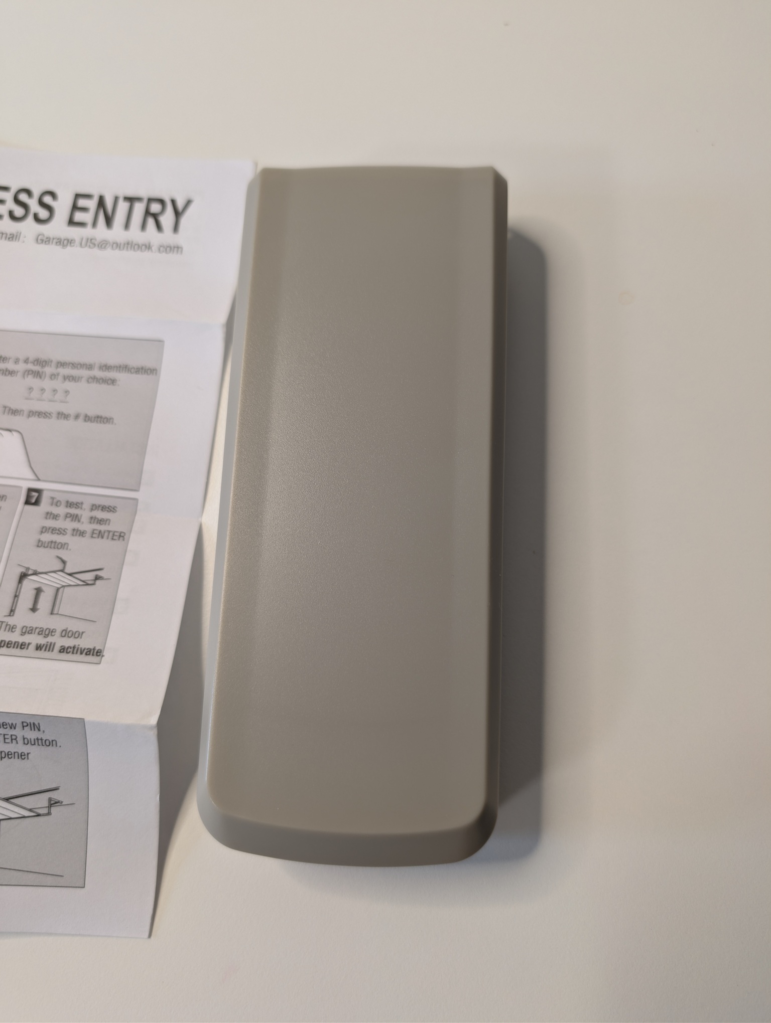 Universal Remote Garage Door Keypad - photo 3
