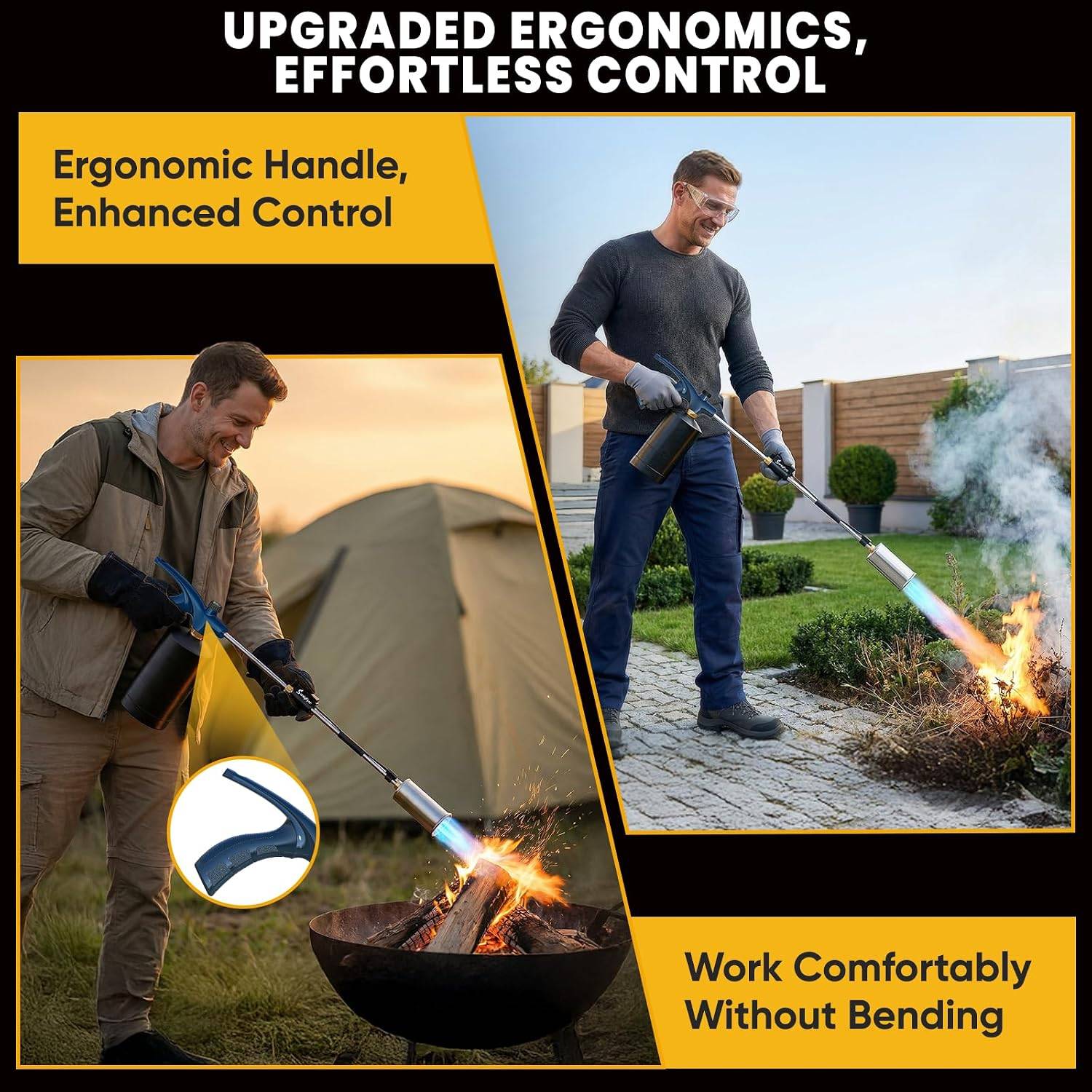 Propane Torch Weed Burner - Adjustable Flame - photo 4