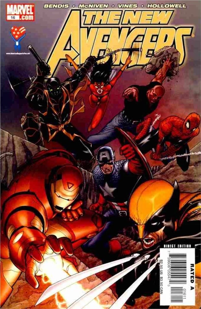 Marvel Comics The New Avengers #16 Comic Book