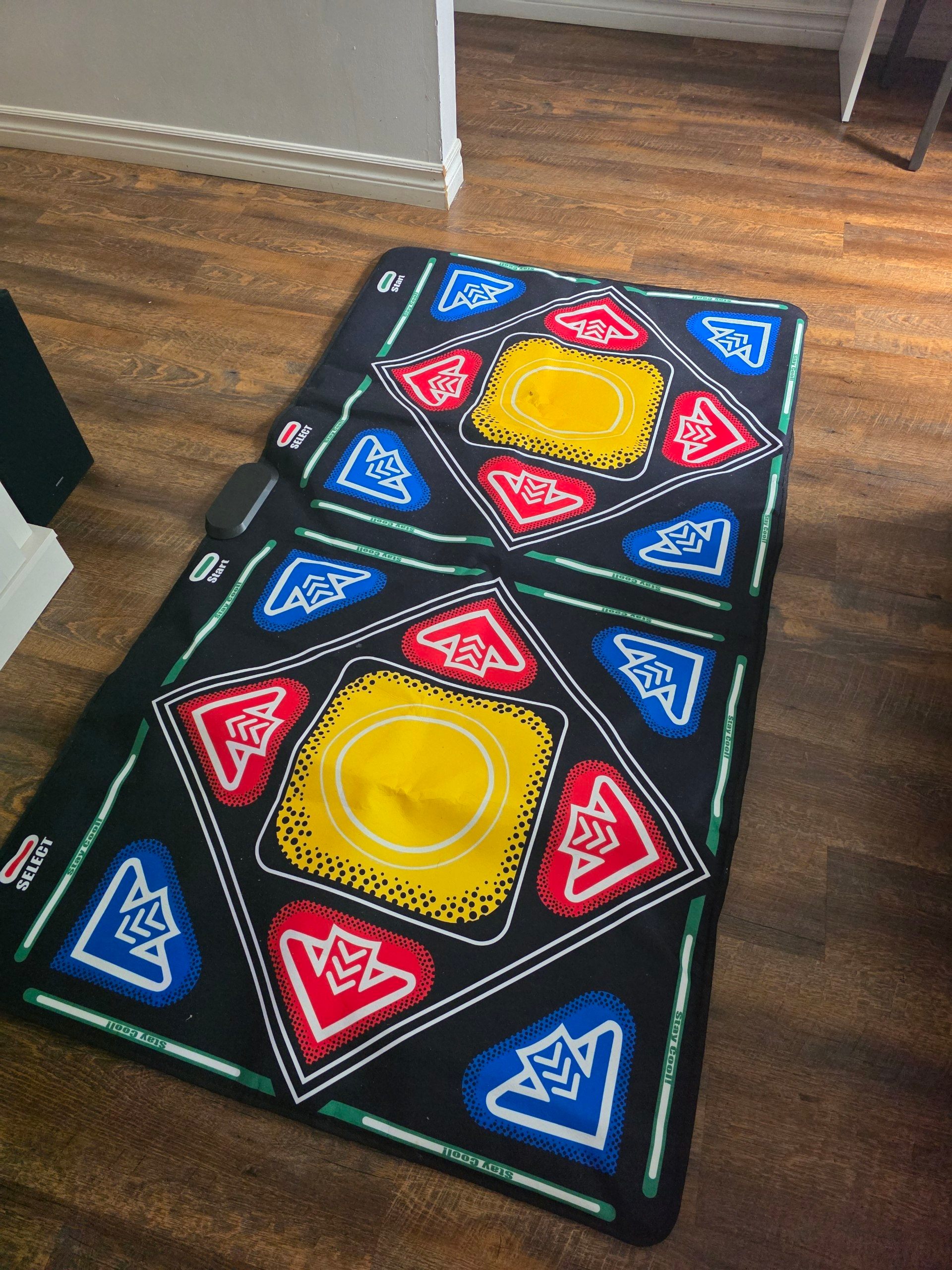 Dance Game Mat, AV Interface Double User Dance Mat Wireless Port - photo 2