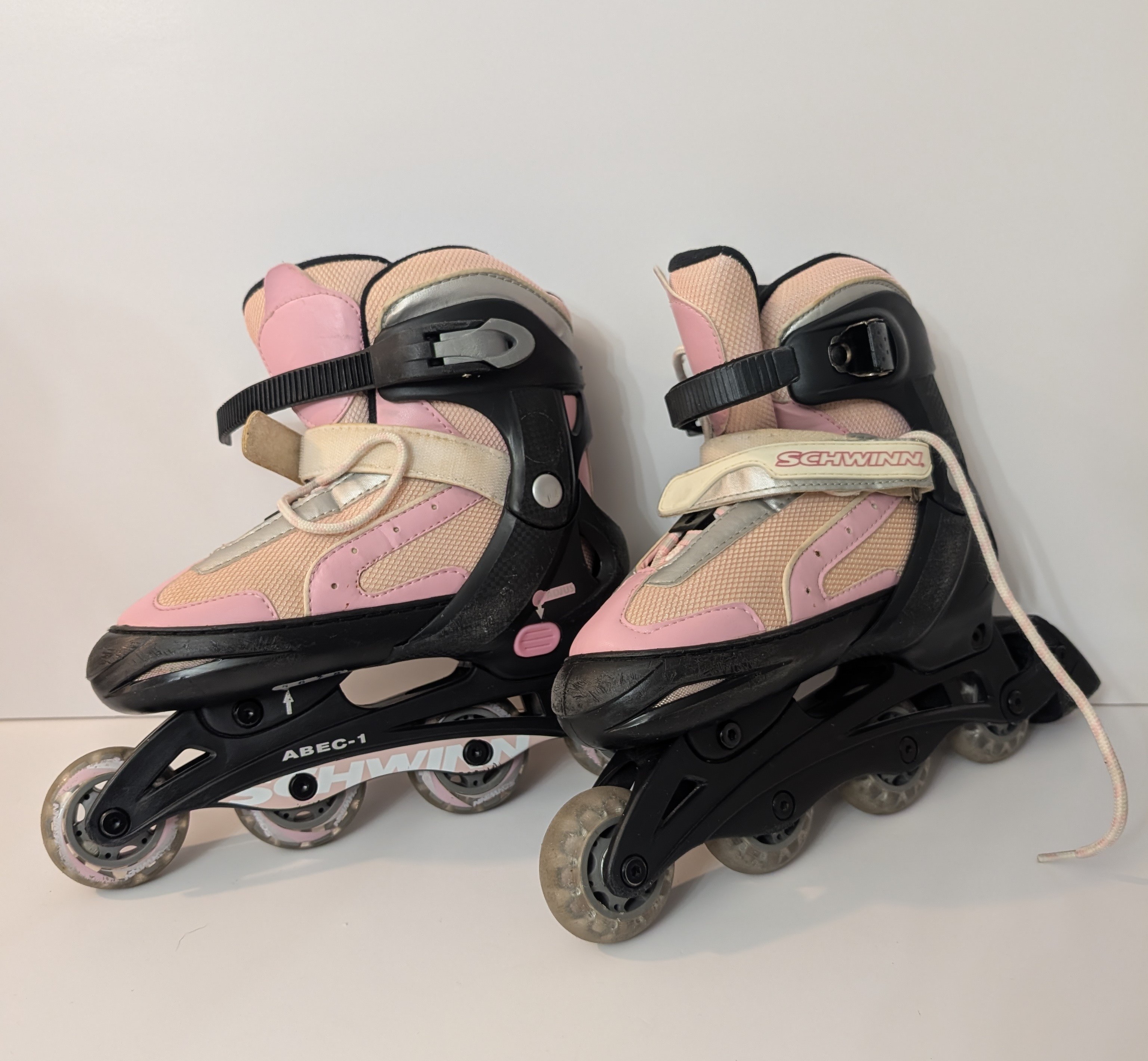 Pink Roller Blades Skates (W Size 5-8)