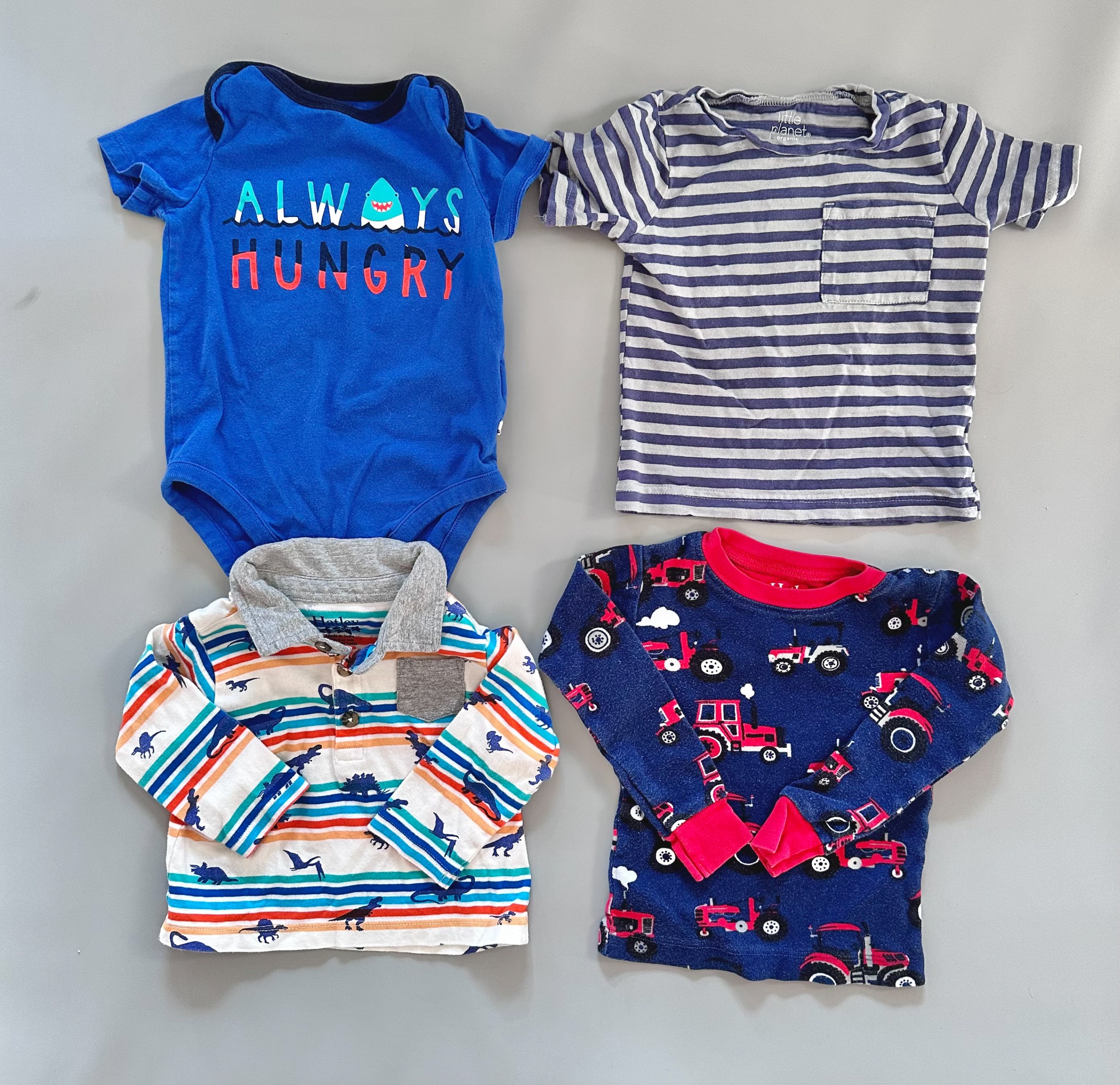 Baby Boy Tops Bundle - 6-18 Months