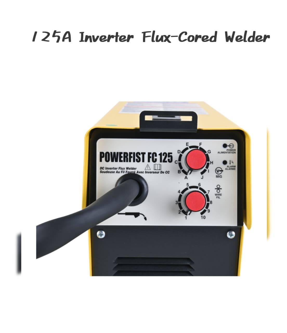 125A Inverter Flux-Cored Welder - photo 4