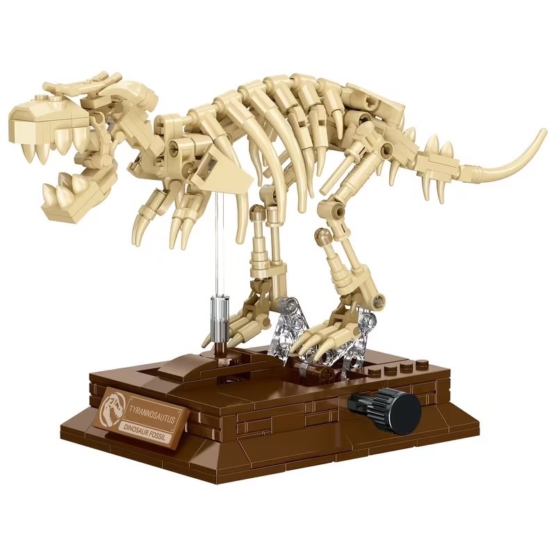 Lego Style Dinosaur Building Kit - T-Rex