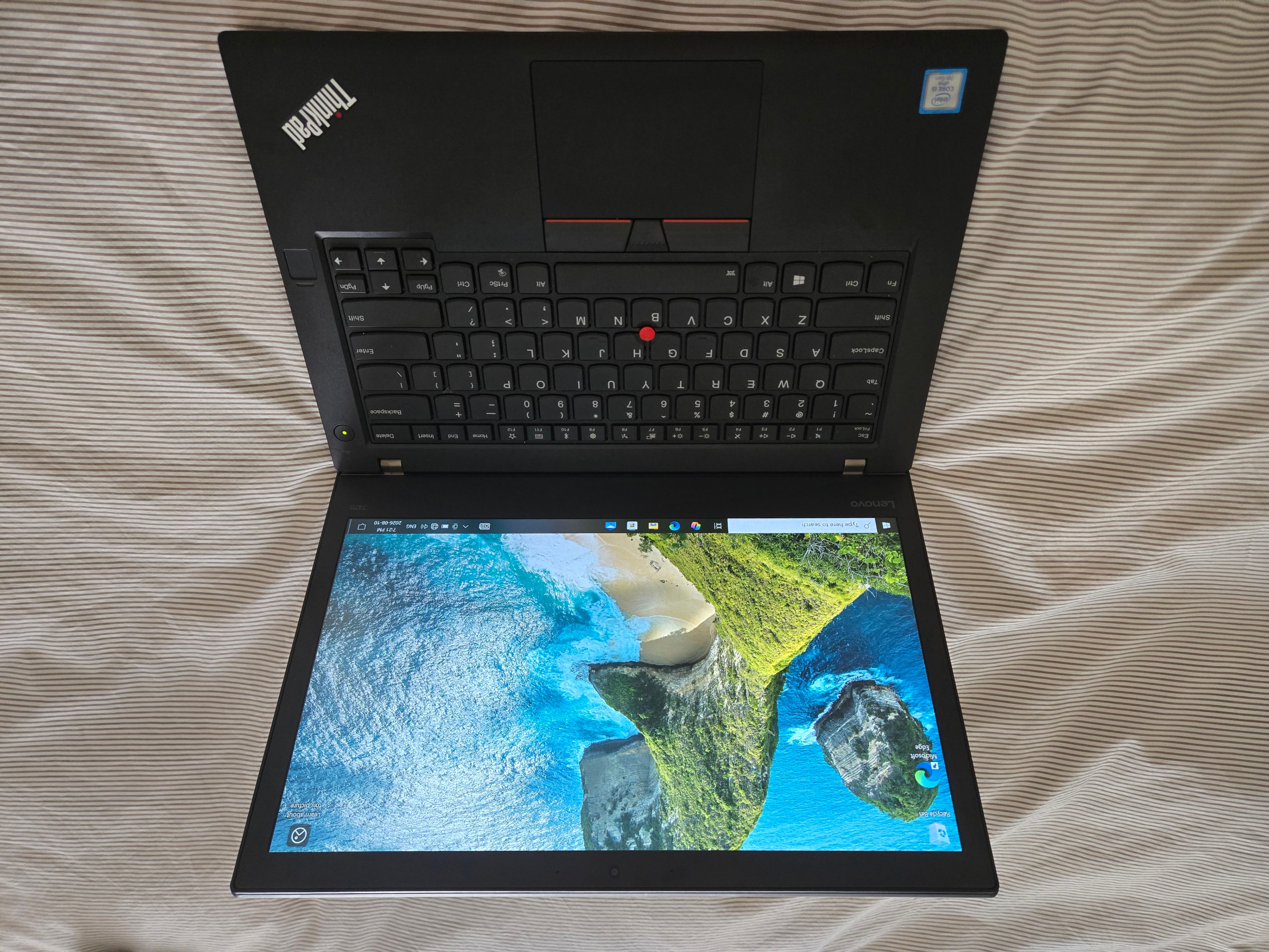 Lenovo ThinkPad T470 i5-73004 with docking station & charger - photo 2