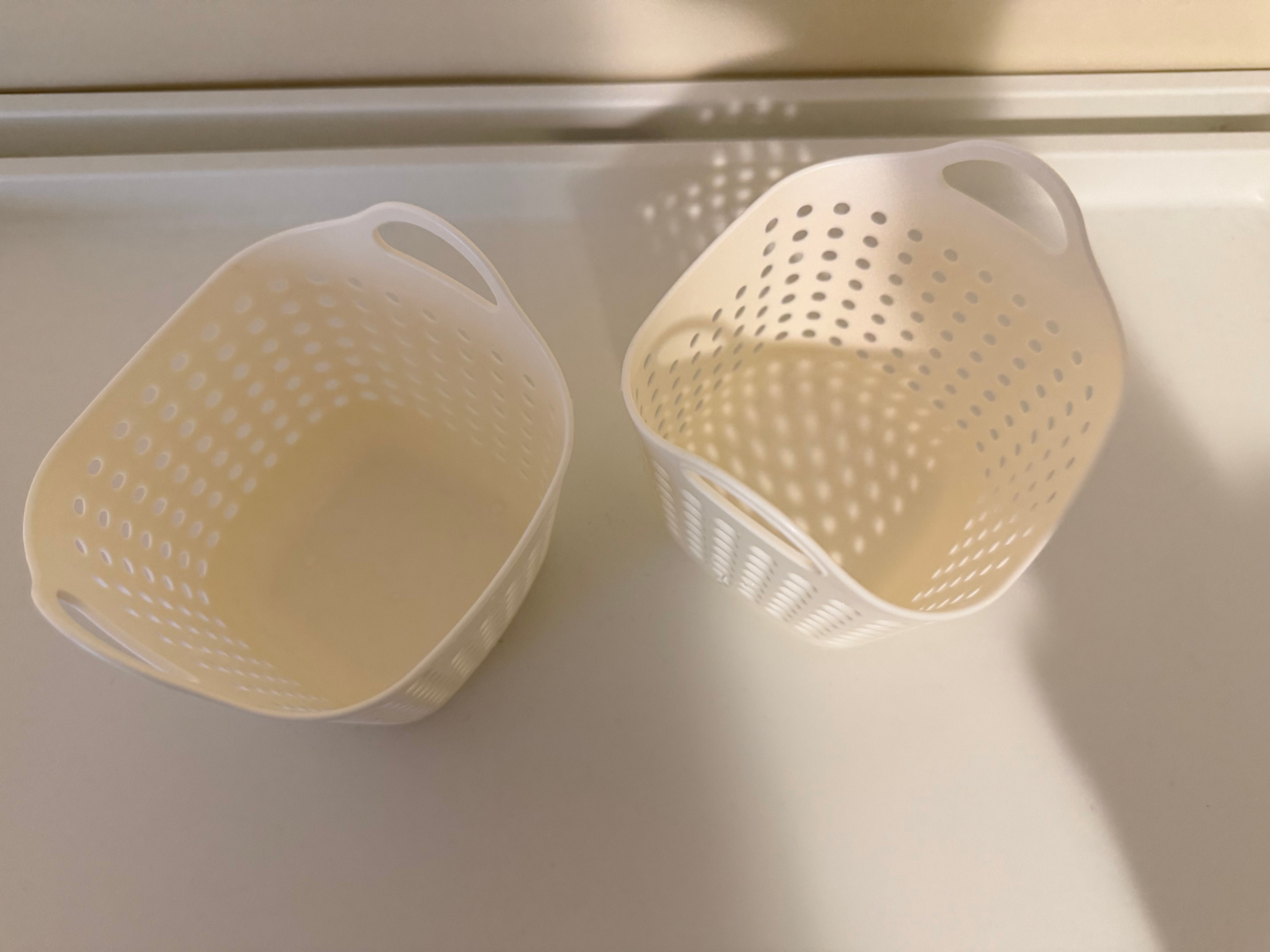 Set of 2 Inomata Mini Desk Storage Baskets – Made in Japan - photo 4