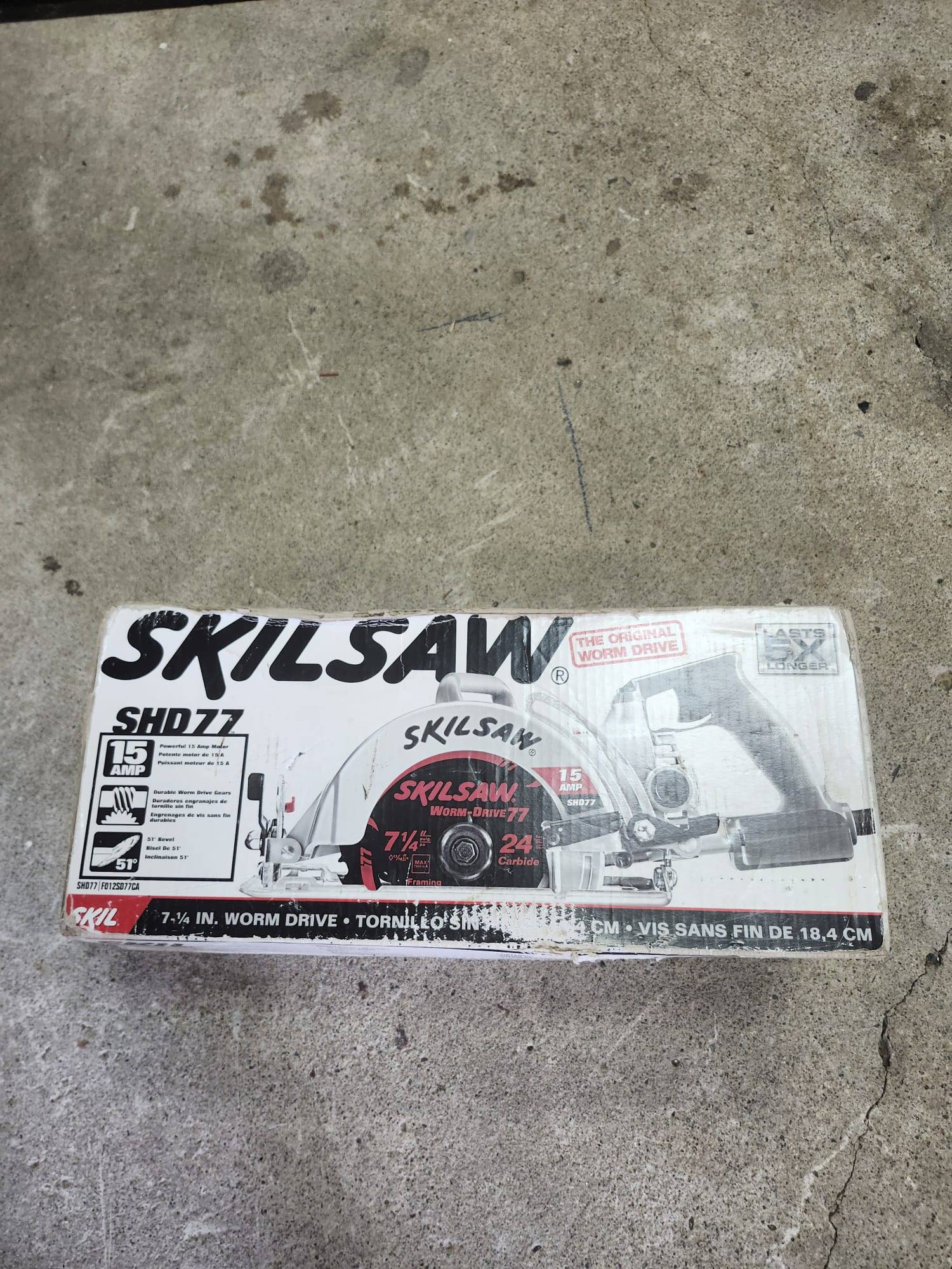 Brand New Skilsaw SHD77 7-1/4" Worm Drive Saw – Never Used - photo 4
