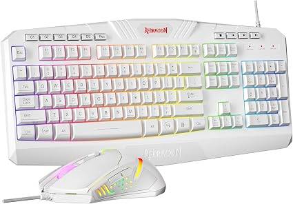 Redragon S101 RGB Gaming Keyboard & Mouse Combo – Wired