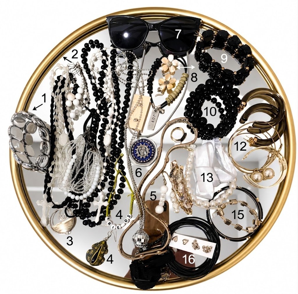 Mixed costume jewellery for aspiring young stylists - photo 2