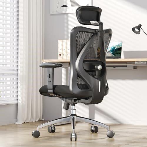 Black Ergonomic Mesh Office Chair