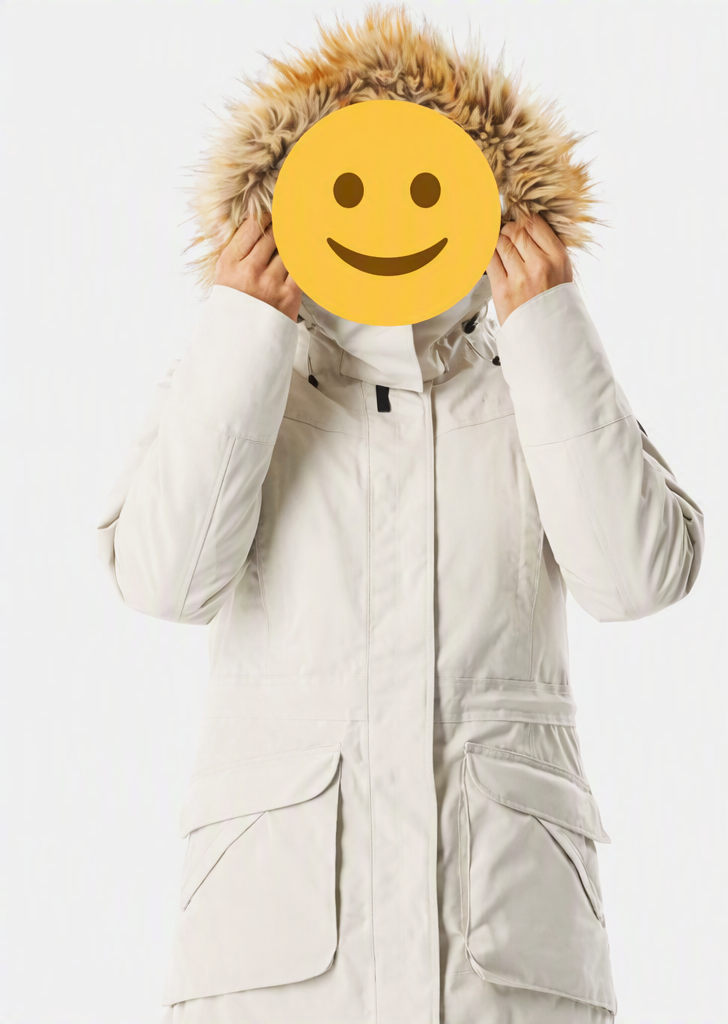 QUECHUA Winter Parka WOMEN Jacket with Faux Fur Hood