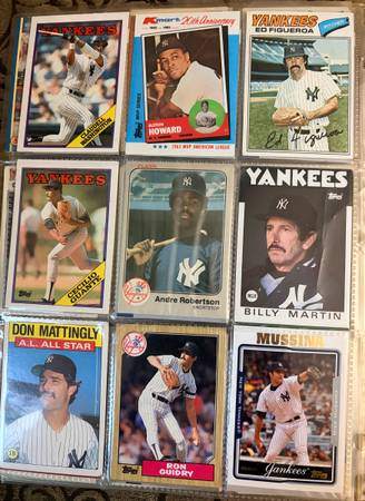 Massive New York Yankees Collection – Over 620 Exclusive Cards