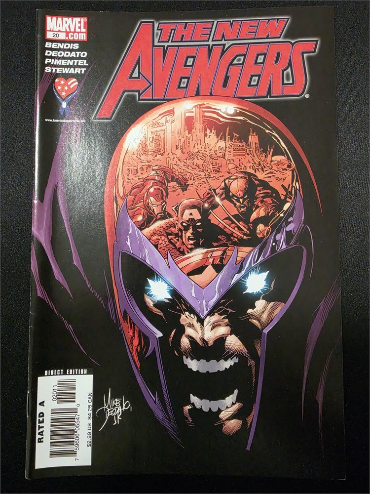 Marvel Comics The New Avengers #20 Comic Book - photo 2
