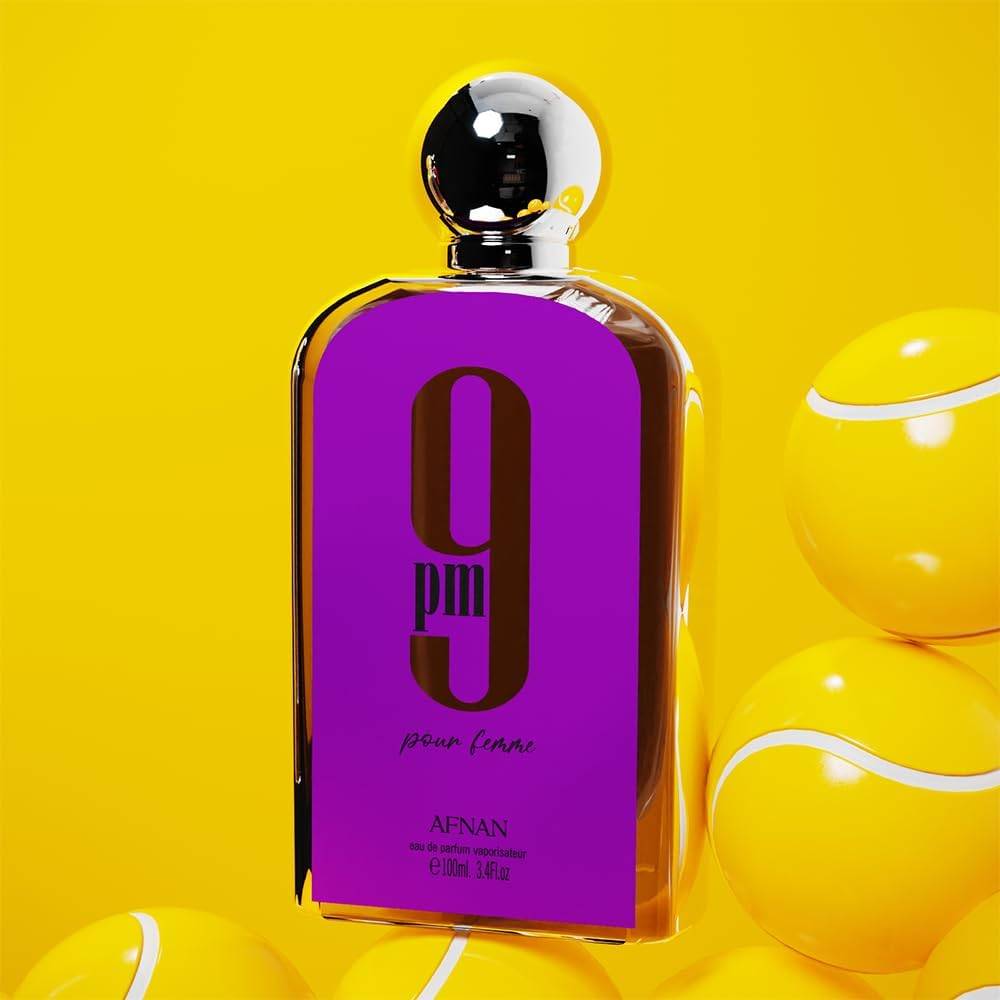 Afnan 9 PM Pour Femme – Eau de Parfum 3.4 oz - photo 2