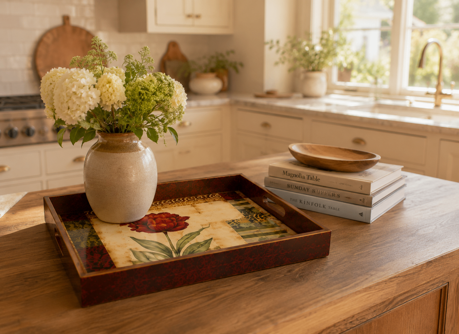 Set of 2 Decorative Nesting Trays for Serving/Display $10 for 2 - photo 3