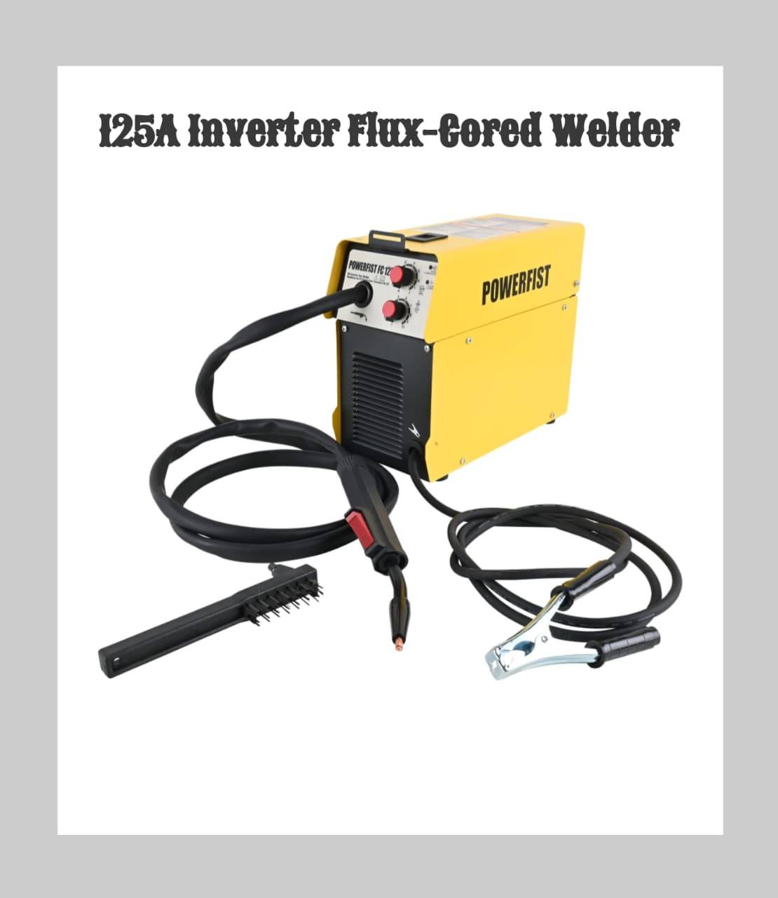 125A Flux-Core Inverter Welder