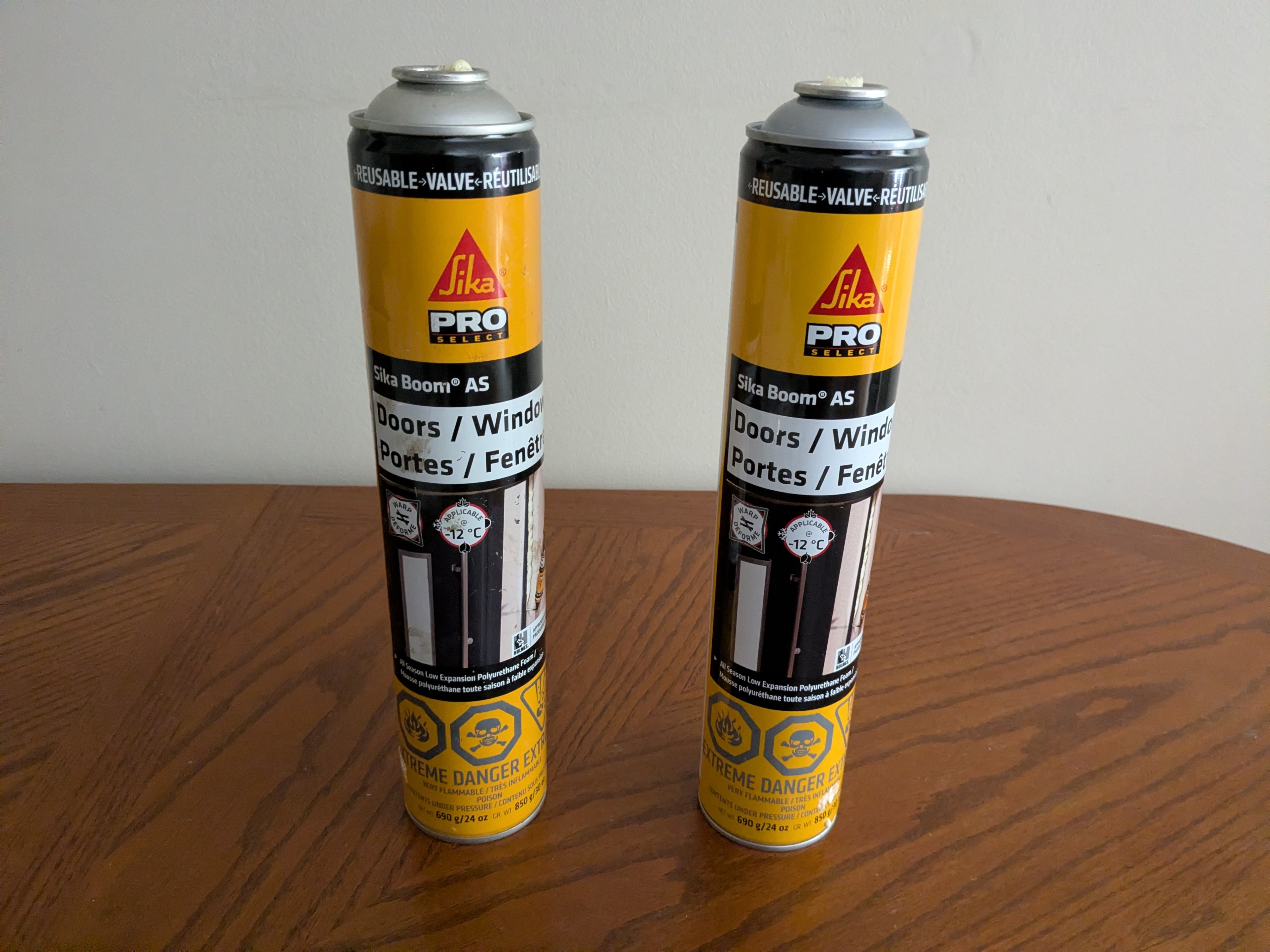 Free: Sika Pro foam insulation