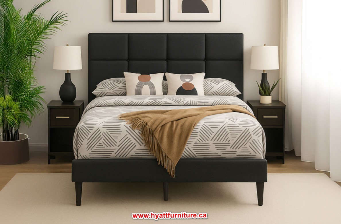 Brand new Queen Fabric Platform Bed only $198 - photo 3
