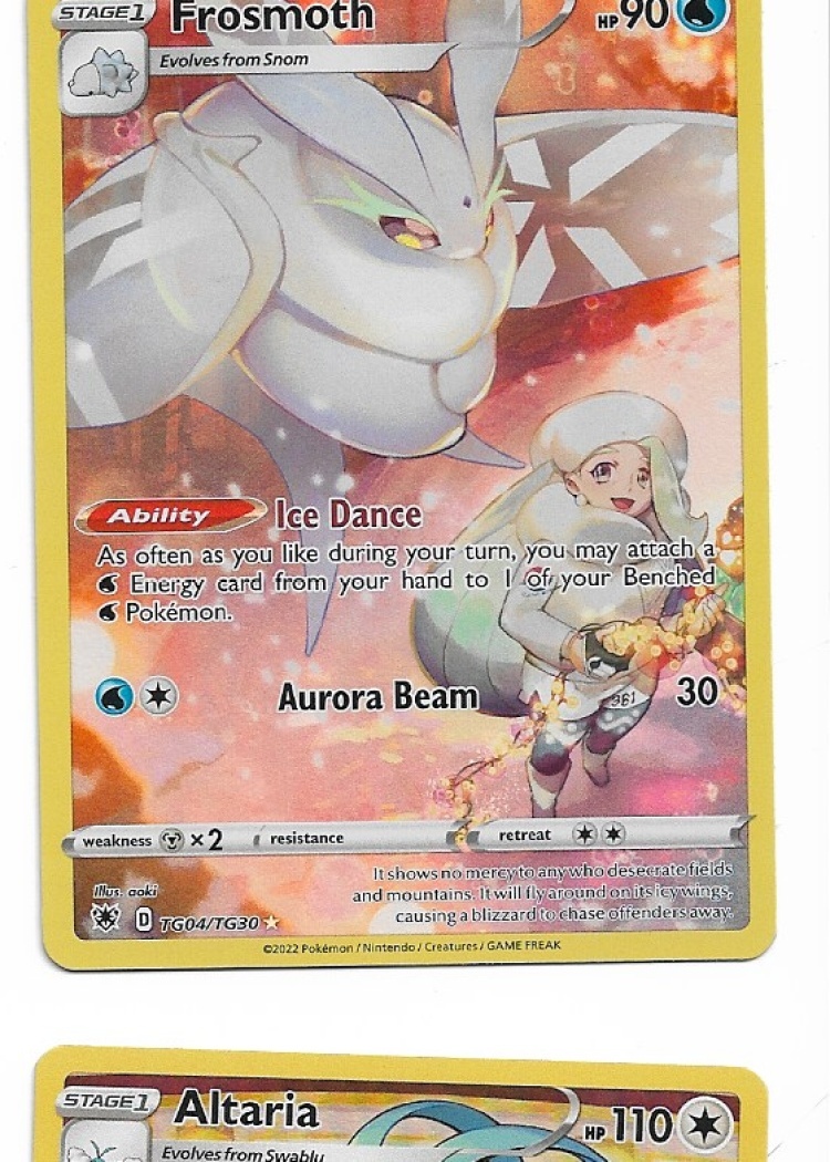 Pokemon Frosmoth TG04/TG30 Astral Radiance Trainer Gallery NM