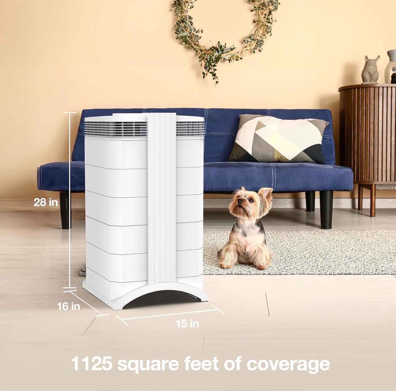 HealthPro Plus Air Purifier HyperHEPA Filtration 1125sq ft Wifi - photo 4