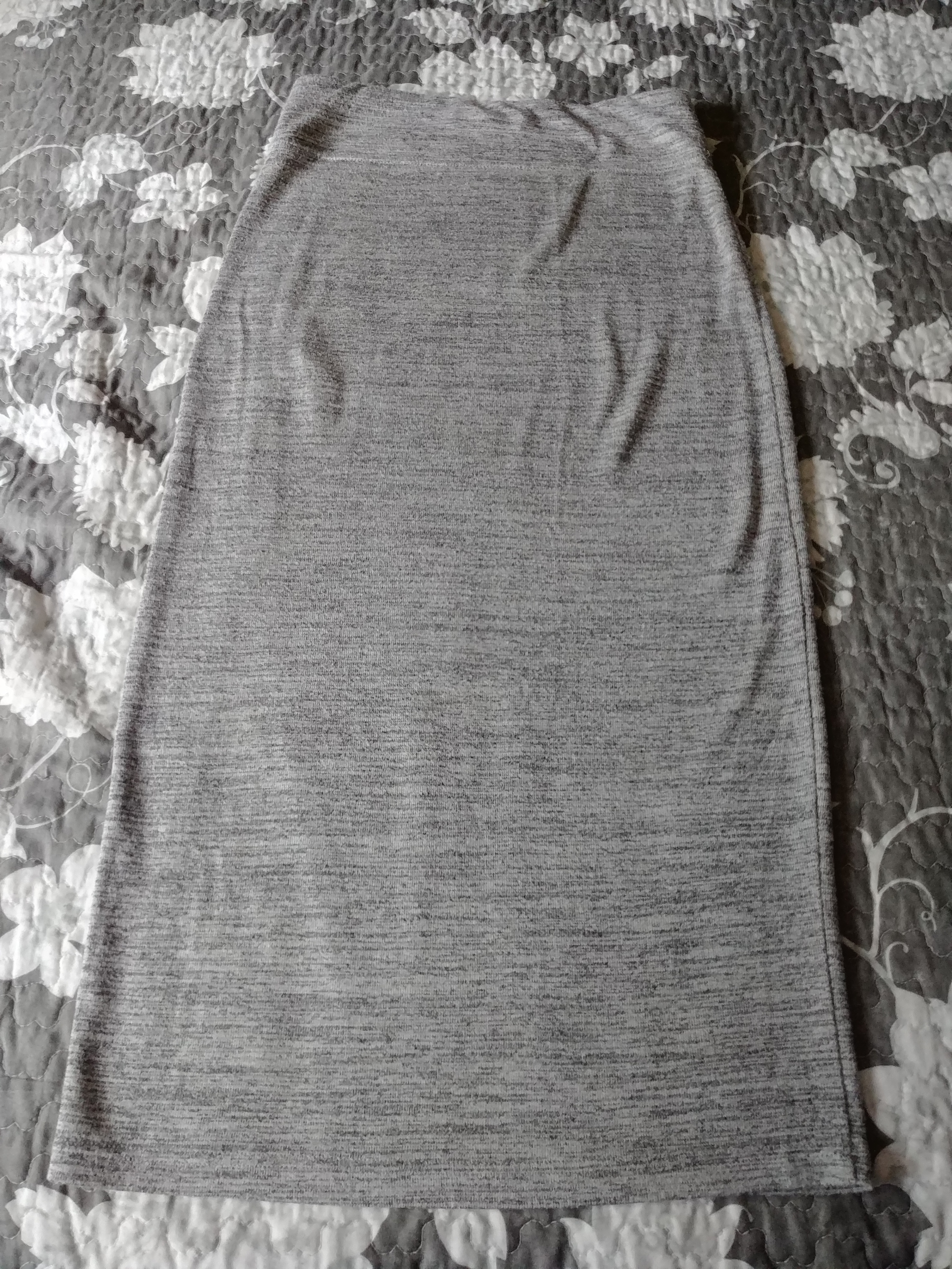 H&M Black Bodysuit With Dynamite Grey Skirt Comfortable Set - photo 3